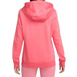 Women's jumper Nike Sportswear Club Fleece Pullover Hoodie - sea coral/white