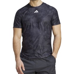 Men's T-shirt Adidas Tennis Paris Heat.Rdy Freelift - carbon