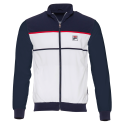 Men's Jumper Fila Jacket Max M - white/peacoat blue