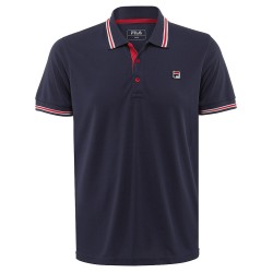 Men's Polo T-shirt Fila Polo Button "Piro" M - peacoat blue