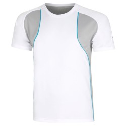 Men's T-shirt Fila Austarlian Open Hudson T-Shirt - white/silver scone