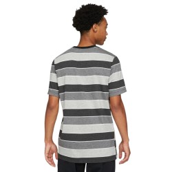 Men's T-shirt Nike Court Embedded Stripes Tee M - black