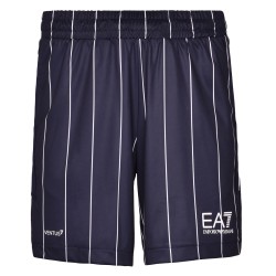 Men's shorts EA7 Man Jersey Shorts - blue/white