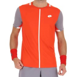 Men's T-shirt Lotto Top IV Tee - red poppy/quicksilver