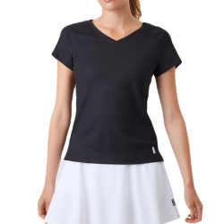 Women's T-shirt Bj_rn Borg Ace T-shirt - black beauty