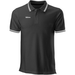 Men's Polo T-shirt Wilson Team II Cotton Polo Men - black