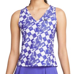 Women's top Nike Court Dri-Fit Fall Victory Tank - lapis/black