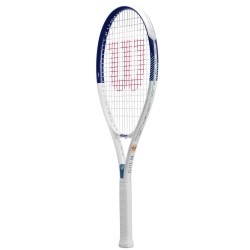 Tennis racket Wilson Roland Garros Elite Adult - white/navy