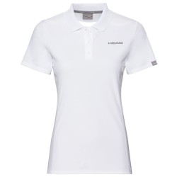 Girls' T-shirt Head Club Tech Polo Shirt - white