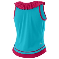 Girls' T-shirt Wilson Competition Tank II G - scuba blue/love potion