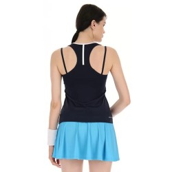 Women's top Lotto Top W IV Tank 2 - blue atoll/navy blue