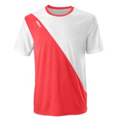 Men's T-shirt Wilson Team II Crew M - fiery coral