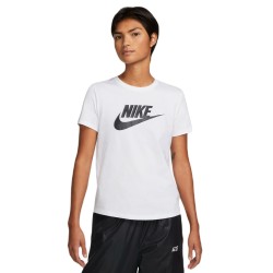 Women's T-shirt Nike Sportswear Essentials T-Shirt - white/black