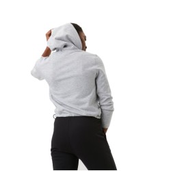 Women's jumper Bj_rn Borg Stockholm Soft Hood - light grey melange