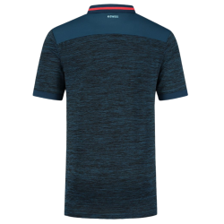 Men's Polo T-shirt K-Swiss Tac Hypercourt Polo Melange - blue opal melange