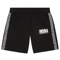 Boys' shorts EA7 Boy Jersey Bermuda - black