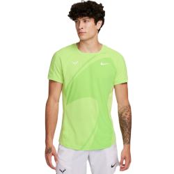 Men's T-shirt Nike Dri-Fit Rafa Tennis Top - action green/white