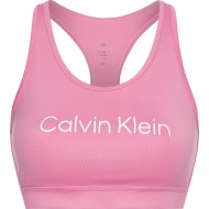 Women's bra Calvin Klein Medium Support Sports Bra - rosebloom