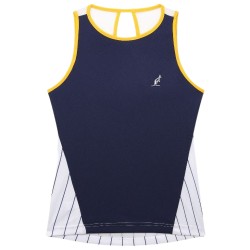 Women's top Australian Ace Vest With Print W - blu cosmo