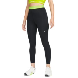 Women's leggings Nike Pro 365 Tight 7/8 Hi Rise - black/volt/white