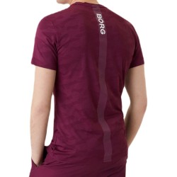 Men's T-shirt Bj_rn Borg Performance T-shirt - grape wine