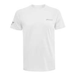 Men's T-shirt Babolat Play Crew Neck Tee Men - white