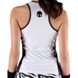 Women's top Hydrogen Tiger Tech Tank Top - white/black