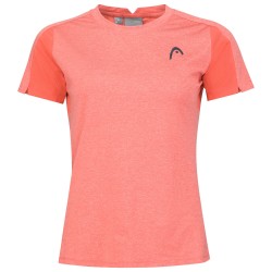 Women's T-shirt Head Padel Tech T-Shirt - coral