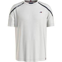 Men's T-shirt Tommy Hilfiger Trim Short Sleeve Tee - ivory