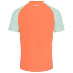 Men's T-shirt Head Topspin T-Shirt - pastel green/print vision