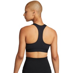 Women's bra Nike Swoosh Medium Support Non-Padded Sports Bra - black/white