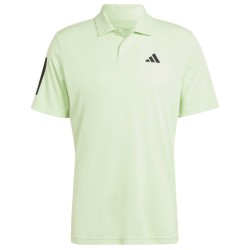 Men's Polo T-shirt Adidas W Club 3 Stripes Polo - semi green spark