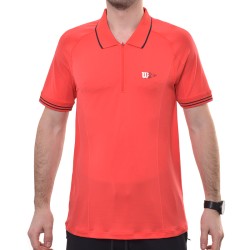 Men's Polo T-shirt Wilson Series Seamless Polo - infrared