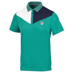 Men's Polo T-shirt Fila US Open Nilo Polo - ultramarine green