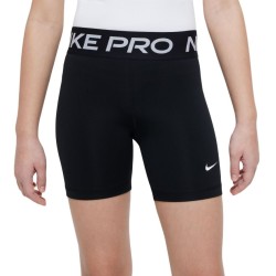 Girls' shorts Nike Kids Pro Dri-Fit 5" Shorts - black/white