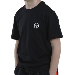 Boys' t-shirt Sergio Tacchini Nolin Jr T-shirt - black/orange