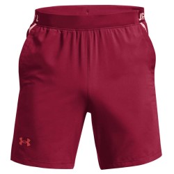 Men's shorts Under Armour Men's UA Launch SW 7'' WM Shorts - black rose/retro pink