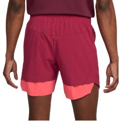 Men's shorts Nike Court Dri-Fit Slam Tennis Shorts - noble red/ember glow/white