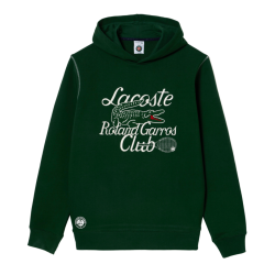 Men's Jumper Lacoste SPORT Roland Garros Edition Hoodie - green