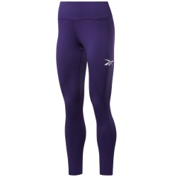 Women's leggings Reebok Training Essentials Linear Logo Poly Legging W - dark orchid