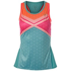 Women's top Asics Tennis W GPX Tank - techno cyan