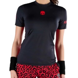 Women's T-shirt Hydrogen Panther Tech T-Shirt - black/red