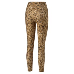 Women's leggings Puma Safari Glam High Waisted 7/8 Training Leggings - desert tan/fur real print
