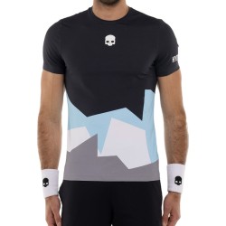 Men's T-shirt Hydrogen Mountains Tech T-shirt - blue navy/white/grey/light blue