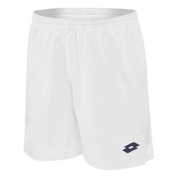 Men's shorts Lotto Top Ten II Short 9 PL - bright white/navy logo