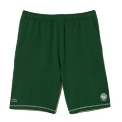 Men's shorts Lacoste Sport Roland Garros Edition Flannel Shorts - green
