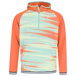 Boys' jumper Head Topspin Hoodie - pastell green/print vision