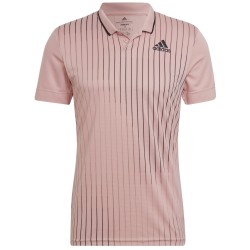 Men's Polo T-shirt Adidas Melbourne Polo M - wonder mauve/black/grey six