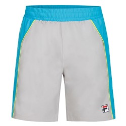 Men's shorts Fila Australian Open Jack Short - silver scone/hawaiian ocean