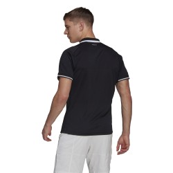 Men's Polo T-shirt Adidas Freelift Polo M - black/white